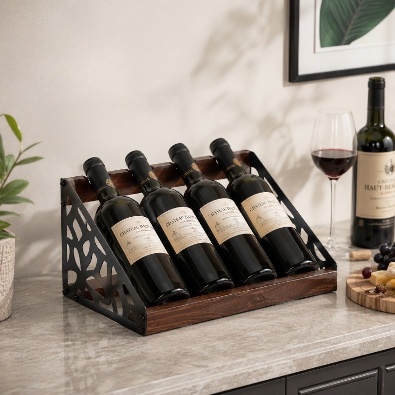 Support à vin en bois pour bar - Home Bar Stand avis et prix