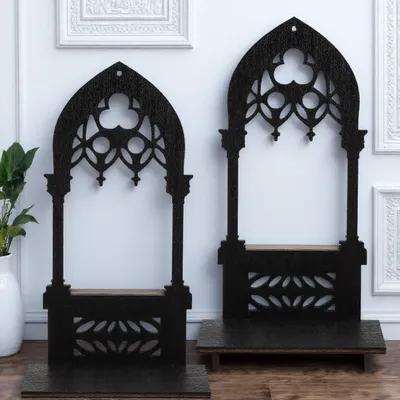 1 paire de porte-bougies gothi - Home Bar Stand avis et prix