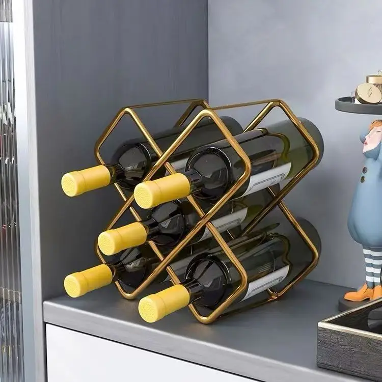 Présentoir à vin en métal à 5  - Home Bar And Cabinet avis et prix