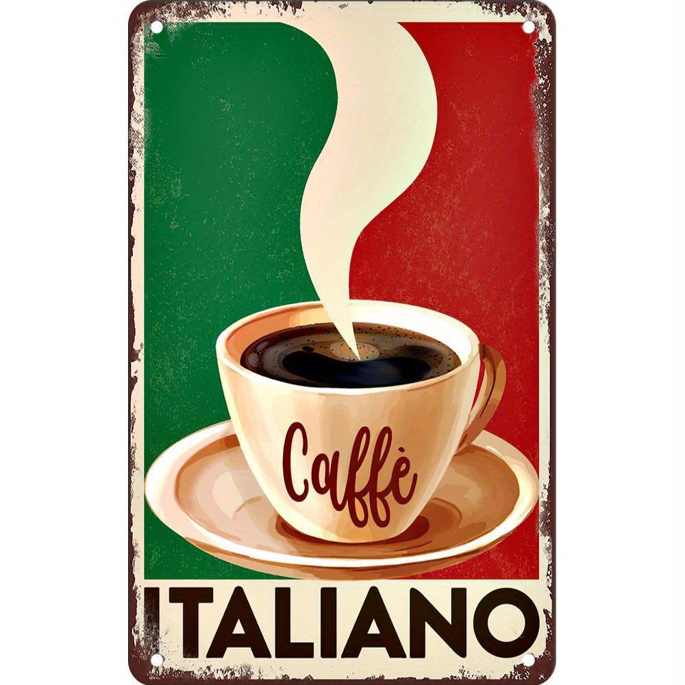 Plaque murale en métal style A - Home Bar And Coffee avis et prix
