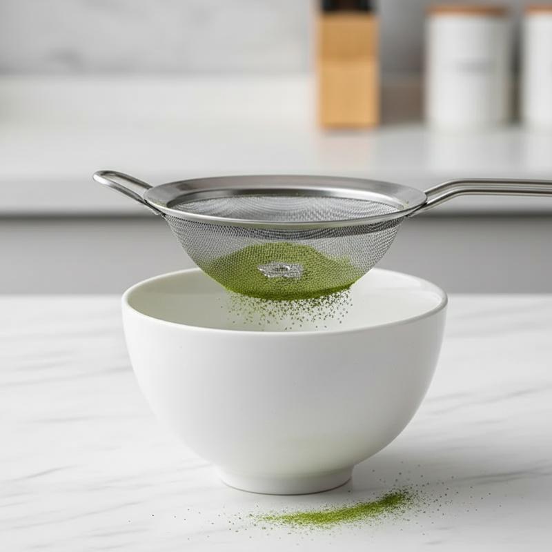 Tamis à matcha en acier inoxyd - Home Bar Supplies avis et prix