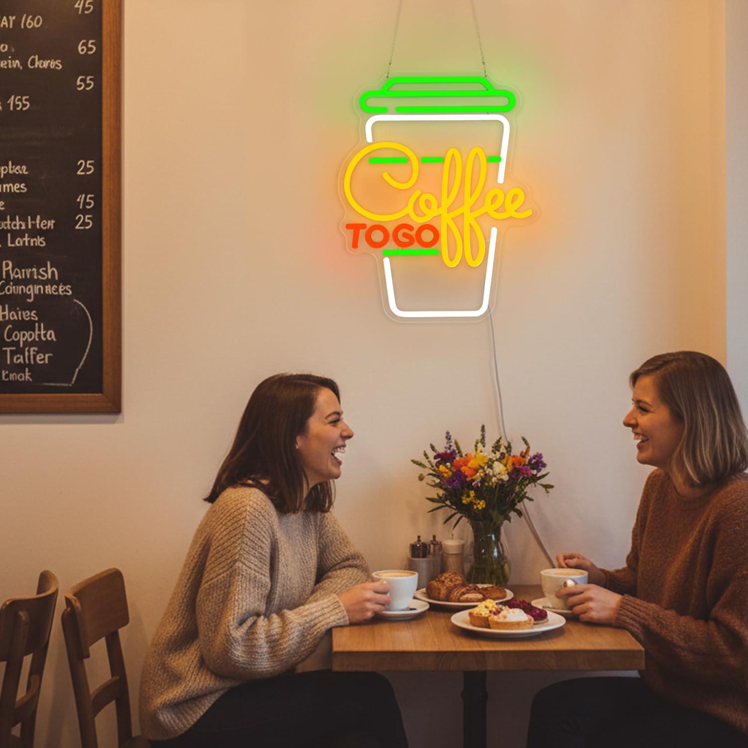 Enseigne néon LED USB à intens - Home Bar And Coffee avis et prix