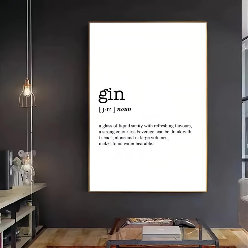 Affiche murale HD avec la défi - Home Bar Word avis et prix