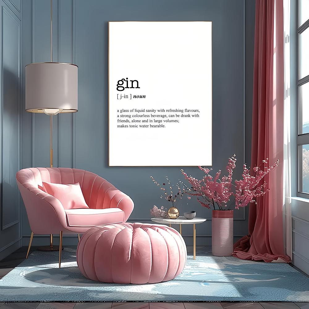 Affiche murale HD avec la défi - Home Bar Word avis et prix