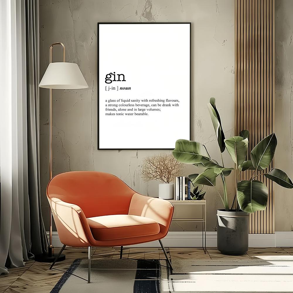 Affiche murale HD avec la défi - Home Bar Word avis et prix